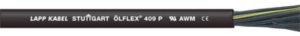 PUR control line ÖLFLEX 409 P 10 G 0.75 mm², AWG 19, unshielded, black
