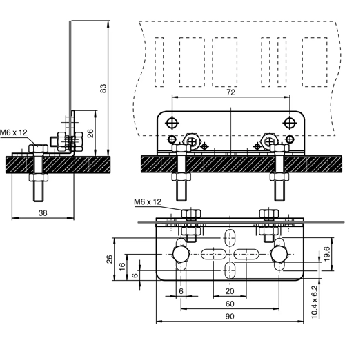 184098 PEPPERL+FUCHS Accessories for Sensors Image 2