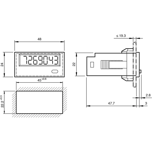 215123 PEPPERL+FUCHS Operating hours counter Image 2