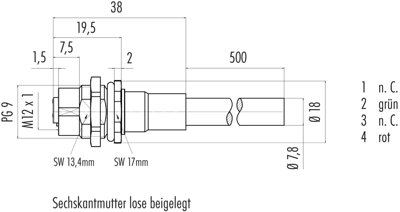 70 4434 247 04 binder Sensor-Actuator Cables Image 2