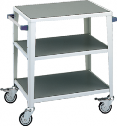ESD laboratory trolley, lockable drawer, (L x W x D) 806 x 660 x 495 mm, 26 kg, 00.006.224.1