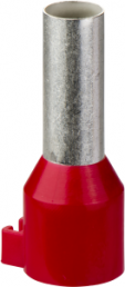 Insulated Wire end ferrule, 10 mm², 22 mm long, DIN 46228/4, red, DZ5CA102D