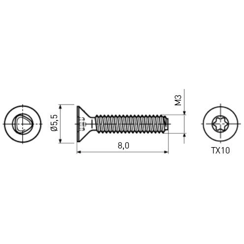 001.36.332 Ettinger Screws, Threaded Rods Image 2