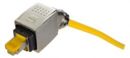 Modular connector, PP-V14-CC-IDC-RJ45-8P-P-M-ANG-BOT-SHLD