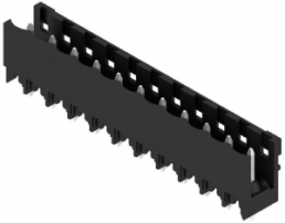 Pin header, 11 pole, pitch 5 mm, straight, black, 1841020000