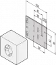 20118-537 SCHROFF Frames for Sockets and more Accessories