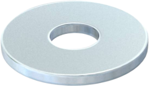 Large area disk, M10, H 1.5 mm, inner Ø 10.5 mm, outer Ø 30 mm, steel, 3403165