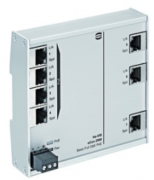 Ethernet switch, unmanaged, 7 ports, 1 Gbit/s, 24-54 VDC, 24024070020