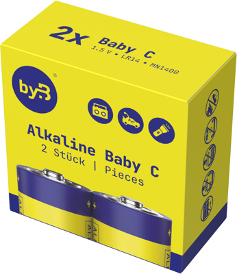 BYB-6-30A2008 by.B Round Cells, 9V Blocks Image 3