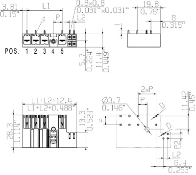 1156430000 Weidmüller PCB Connection Systems Image 3