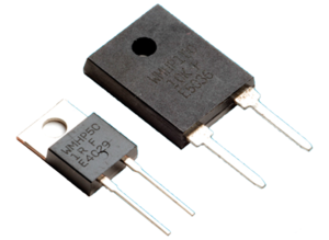 Wirewound resistor, 50 Ω, 100 W, ±1 %