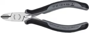 77 02 135 H ESD Knipex Side Cutters, Tip Cutters