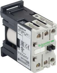 Auxiliary contactor, 2 pole, 10 A, 2 Form A (N/O), coil 120 VAC, screw connection, CA2SK20G7