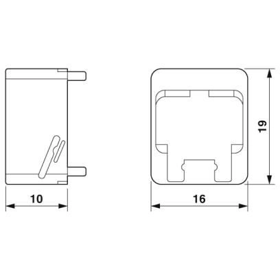 1041881 Phoenix Contact Accessories for Network Connectors Image 2