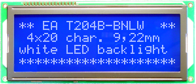 EA T204B-BNLW DISPLAY VISIONS LED-Modules