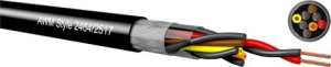 Special PVC data cable, 12-wire, AWG 26, black, 097122609