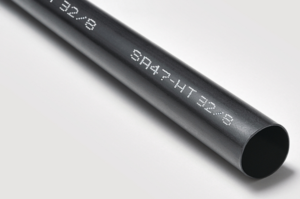 Heatshrink tubing, 4:1, (17.8/4.4 mm), polyolefine, cross-linked, black