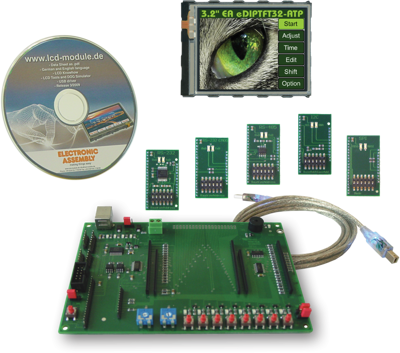 EA EVALEDIPTFT32 DISPLAY VISIONS Display Kits