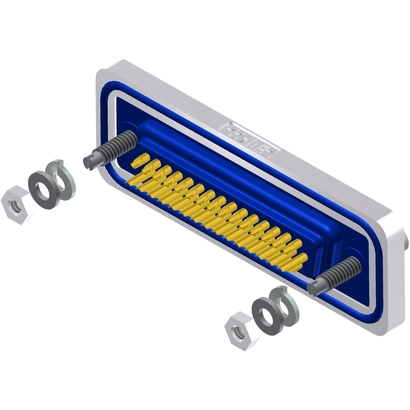 6HDD44PAM99B70X CONEC D-Sub Connectors Image 2
