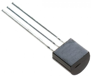 Bipolar junction transistor, PNP, 1 A, 80 V, THT, TO-92, BC490