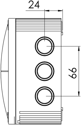 10062210 WISKA Flush-mounted Boxes, Junction Boxes Image 3