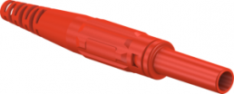 4 mm socket, screw connection, 2.5 mm², CAT II, red, 66.9155-22