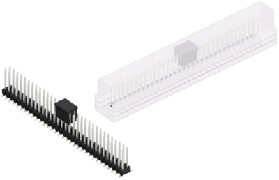 SL11SMD10464ZBSM Fischer Elektronik PCB Connection Systems