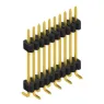 SLV W 9 SMD 127 10 G Fischer Elektronik PCB Connection Systems