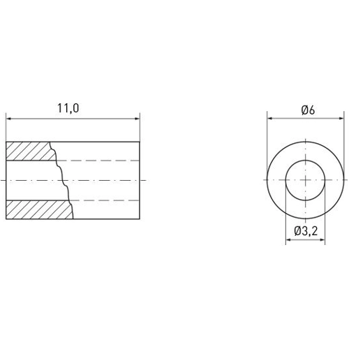 005.53.113 Ettinger Spacer Bolts Image 2
