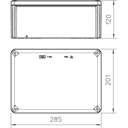 2007303 OBO Bettermann Flush-mounted Boxes, Junction Boxes Image 3