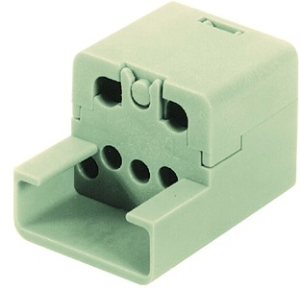 Pin contact insert, 3A, 2 pole, unequipped, crimp connection, 09120043001