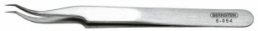 SMD tweezers, uninsulated, antimagnetic, stainless steel, 120 mm, 5-054