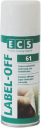 ECS Cleaning Solutions label remover, spray can, 400 ml, 761400000