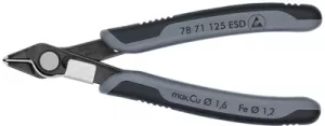 78 71 125 ESD Knipex Side Cutters, Tip Cutters