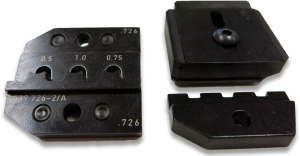Crimping die for rectangular contacts, 0.5-1 mm², AWG 20-17, 539726-2