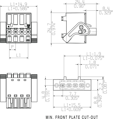 1065250000 Weidmüller PCB Connection Systems Image 3