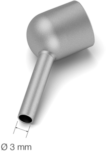 JBC Hot air nozzle, TN8851/Ø 3.0 mm, curved