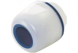Cable gland, M25, 32 mm, Clamping range 13 to 16 mm, IP67/IP69, white, 19155235197