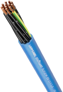PVC control line ÖLFLEX EB 12 x 0.75 mm², unshielded, blue
