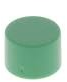 Cap, round, (H) 11.5 mm, green, for pushbutton switch, 0862.8105