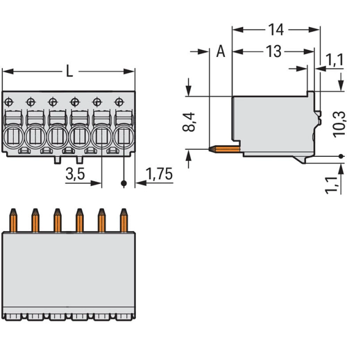 2091-1178 WAGO PCB Connection Systems Image 2