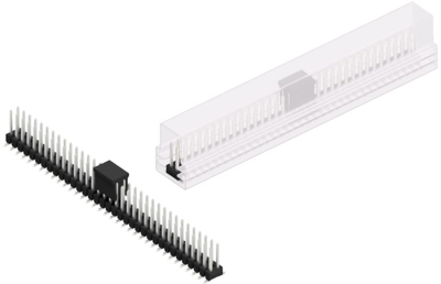 SL11SMD07870ZBSM Fischer Elektronik PCB Connection Systems