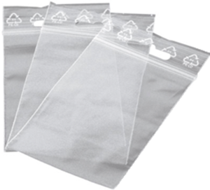 Pressure bag, transparent, (L x W) 150 x 100 mm, DVB100-150-90-EL