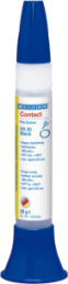 Cyanoacrylate adhesive 30 g syringe, WEICON CONTACT VA 30 BLACK 30 G