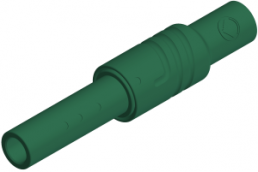 4 mm jack, screw connection, 0.5-1.5 mm², CAT III, green, KUN S GN