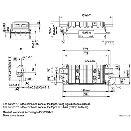 B84252B0400A000 TDK Interference suppression filter Image 2