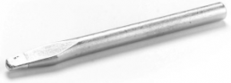 Soldering tip, Chisel shaped, Ø 9.8 mm, (L x W) 124.5 x 5.3 mm, 0152KD