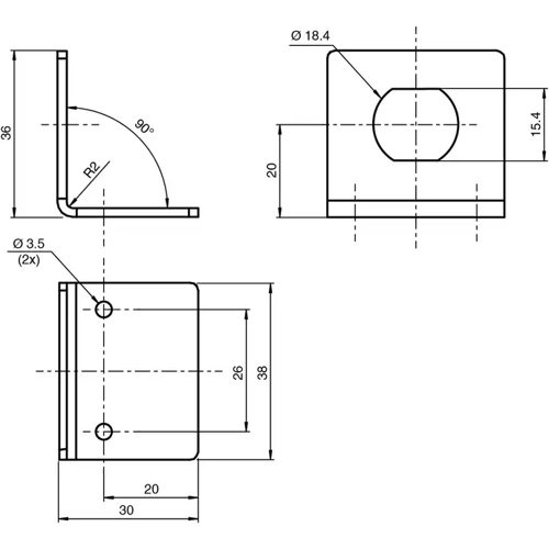 299961 PEPPERL+FUCHS Accessories for Sensors Image 2