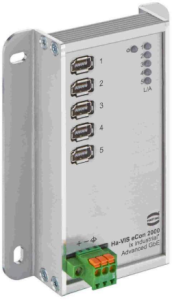 Ethernet switch, unmanaged, 5 ports, 1000 Mbit/s, 24-48 VDC, 24144050001