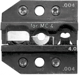 Crimping die for MC4, 4 mm², AWG 14-10, 624 004 3 0